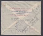 Tonga Sc 58 On 1937 Tin Can Canoe Mail Cover  Multiple Cachets  To Wellington Nz