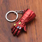 Marvel Avengers Endgame Iron Man Red Infinity Gauntlet Metal Keychain Key Chain
