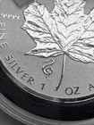 2013 Canada Silver Maple Leaf Rev-proof Coin 1 Oz   9999 Silver- Snake Privy