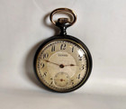 44 5  Mm 12s Zenda Gold Tone Bezel Half-hunter Pocket Watch Case