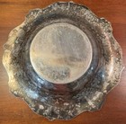 Vintage Epca Old English Silver Plate By Poole  5004 Round Tray Dish 6 5   