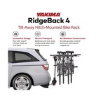 Ridgeback Hitch Bike Rack 4-bike