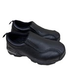 Nautilus N1631 Women   s Steel Toe Slip-on Work Shoe Black Leather Sd Safety Sz 9b