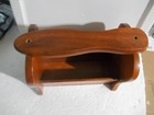 Excellent Wooden Shoe Shine Stand kit  Very Well Crafted