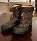 Original Rare 1942 Ww2 Usaaf Army Air  Corps A6 Flight Boots   Heated Inserts