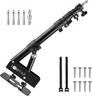 Ring Light Wall Mount Adjustable 45 7  Boom Arm Stand For Photography Lightin   