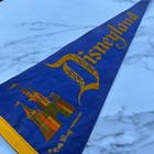 Walt Disney Disneyland Sleeping Beauty Castle Vintage 1960 s Felt Pennant