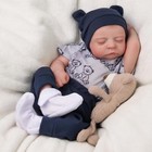 Lifelike Reborn Baby Dolls Realistic-newborn Vinyl Boy Real Baby Dolls Set