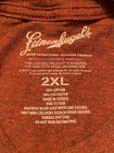 Mens Vintage Leinenkugel Brewing Company Canoe T-shirt Maroon Size 2xl Euc