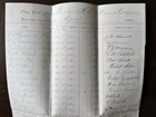 X-rare 1882 Candelaria  Nevada Mine Payroll Document Princess Mining Company Nv