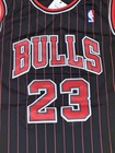 Michael Jordan Signed Chicago Bulls  23 Mitchell   Ness 1997-98 Jersey