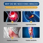 Knee Sleeve Compression Brace Support For Sport Joint Pain Arthritis Relief New