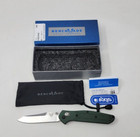 New Benchmade 940 Osborne S30v Reverse Tanto Blade Green Aluminum Handle