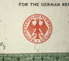 Germany 7  Dawes Gold Bond  1000 1924 No Coupons Ph  Stamp Scripotrust Certified