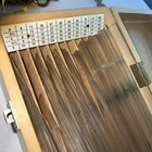 K e Keuffel   Esser Luxylite Radius Templates Curve Degree Curvature Set 54 pcs 