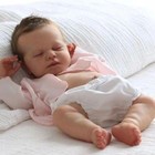 Sleeping 19in Lifelike Newborn Reborn Doll Baby Full Silicone Body Boy girl Gift