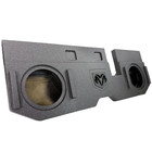 Mega Bass Dodge Ram Crew Cab 02-18 2x10 Inch Subwoofer Box Sub Enclosure Ported