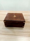 Nautical Gift Box Personalized Antique Brass Telescope With Magnifier   Compass