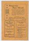 1933 Ohio State Nurses Association Cedar Point Convention Booklet Hotel Breakers
