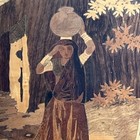 Vintage Marquetry Wood Inlay Picture Table Panel Made In India 16  X 10  Market