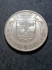 1971 Angola 20 Escudos Brilliant Uncirculated Coin  Portugal Colony 