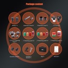 Spta Cordless Mini Ro da Polisher Scratches Killer 2x 12v Battery For Polishing