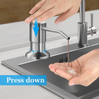 Dispensador De Jabon Para Fregadero De Cocina Con Kit De Tubo De Extension 47in