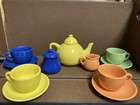 Schylling Children s 13piece Multicolored Retro Porcelain Tea Set