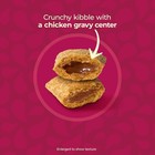 Meow Mix Gravy Bursts Dry Cat Food 3lb Crunchy Kibble Adult Chicken