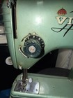 Viking Husqvarna Type 19 E Electric Sewing Machine Green With Foot Pedal   Case
