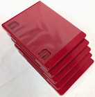 5 X New Genuine Playstation 3 Ps3 Replacement Greatest Hits Red Game Cases Oem