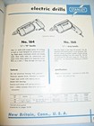 Vintage 1953 Stanley Electric Tools Catalog No 96 With Matching Price Sheet