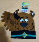 Scooby-doo Brown Beanie   Gloves Set Toddler Osfm New With Tags  Free Shipping 