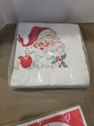 Vintage Santa Claus And Christmas Tree Napkins Unopened 35 Total 7 x7 