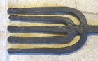 Primitive Antique Hand Forged Iron Fish Spear   Gig Head
