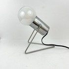 Vintage 1950 s Mid Century Modern Chrome Spotlight Table   Wall Lamp