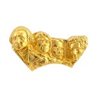 Mt  Rushmore Bar   999 Fine Silver   Hand Poured   Gold Spartan