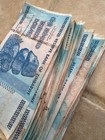 Lot Of 10           Zimbabwe 100 Trillion Dollar Banknotes   2008 aa  Circulated