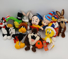 Lot Of 10 Looney Tunes 1999 Mini Bean Bag Plush Warner Brothers W tag