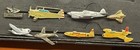 Military Planes Lapel And Hat Pins-set Of 8  9-47d f-80 f84 9-10 f86 