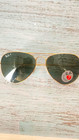Ray-ban Rb3025 Aviator Gold Green Polarized Glass Sunglasses New