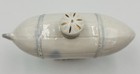 Antique Schafer   Vater German Porcelain Dirigible Airship Blimp Decanter Flask