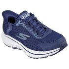 Skechers Shoes Women Slipins Wide Fit Go Run Navy Sport Comfort Soft Foam 128615
