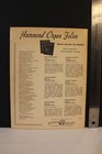 Cole Porter Time For Hammond Organ Harms Inc  1959 Mark Laub Vintage Songbook