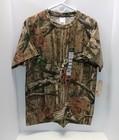 Mossy Oak Camo T-shirt Men L  chest 42   Short Sleeve Tee Shirt Outdoor Hunting 
