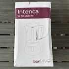 Bonvivo Intenca Stovetop Espresso Maker - Luxurious  Stainless Steel Italian