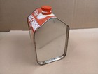 Vintage 1987 Log Cabin Syrup 100th Anniversary Metal Tin Cabin Dispenser Usa