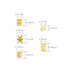 155 Pcs Hair Jewelry For Braids Dreadlocks Beads Aluminum Hair Rings Hair Clips 