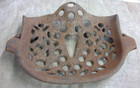 Old Cast Iron Tractor Machine  Seat  Antique Farm