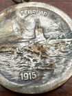 Original Wwi German Imperial Navy Submarine U Boat Medal Dated 1915